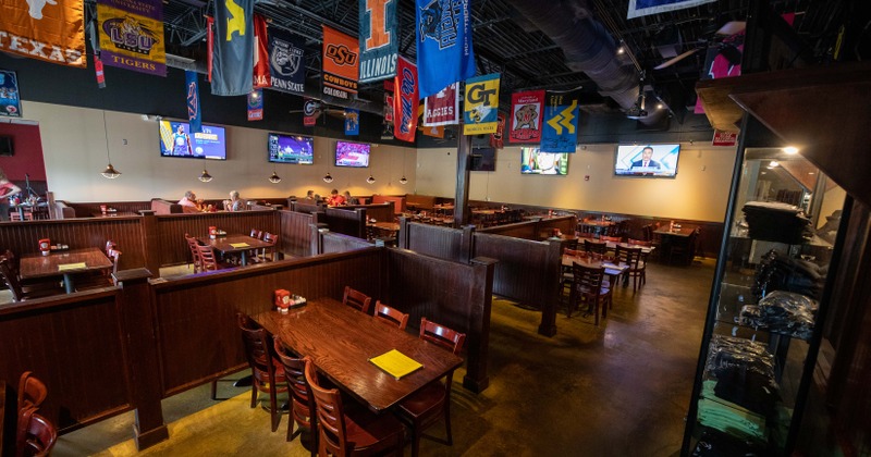 Interior, dining area