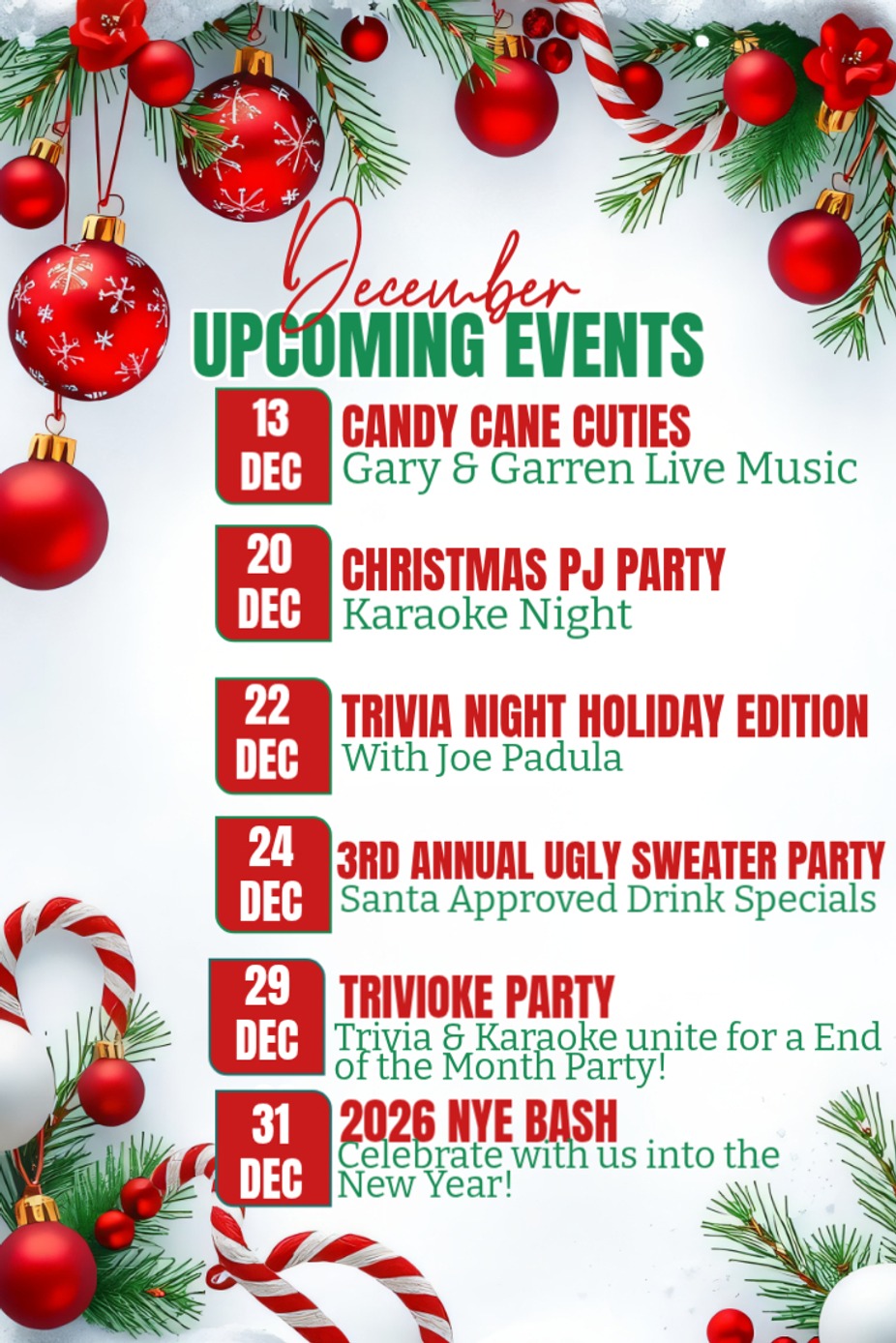 December Events event photo