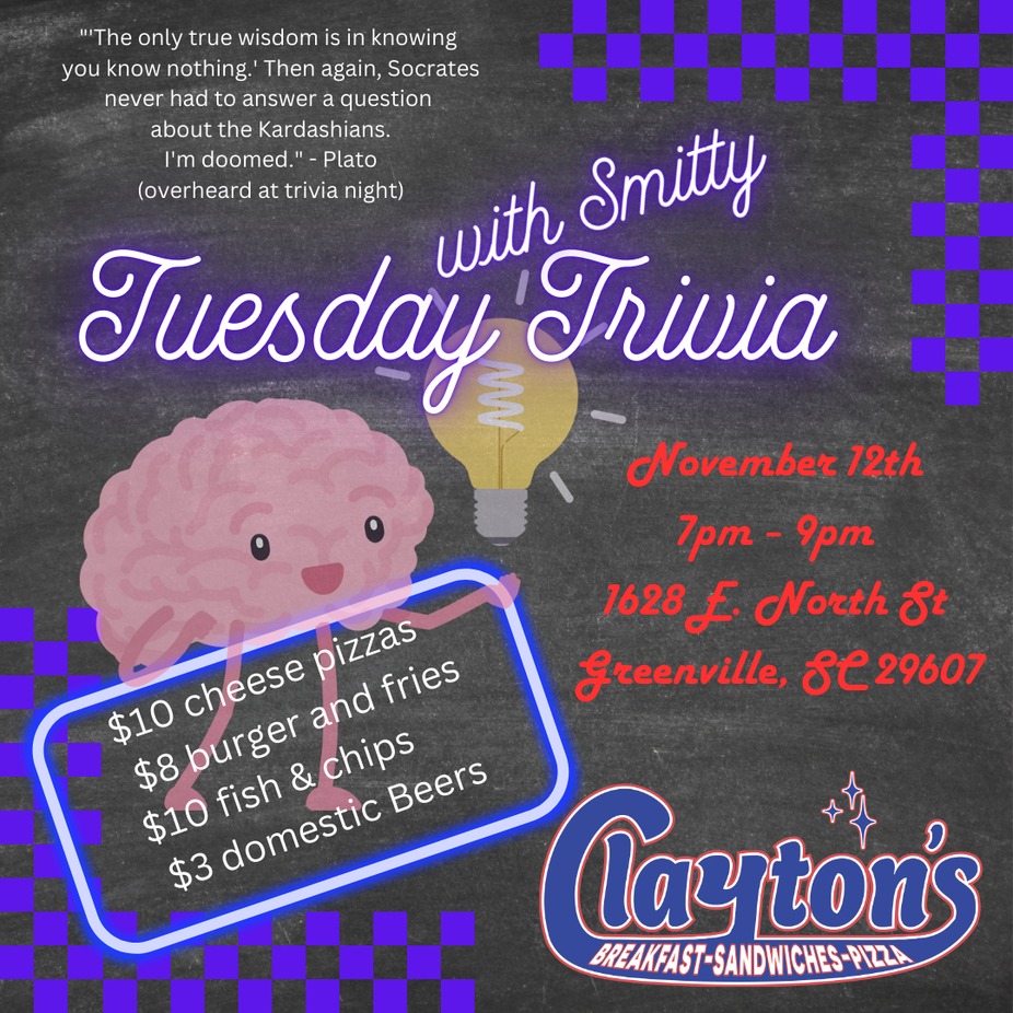 Trivia Tuesdays event photo