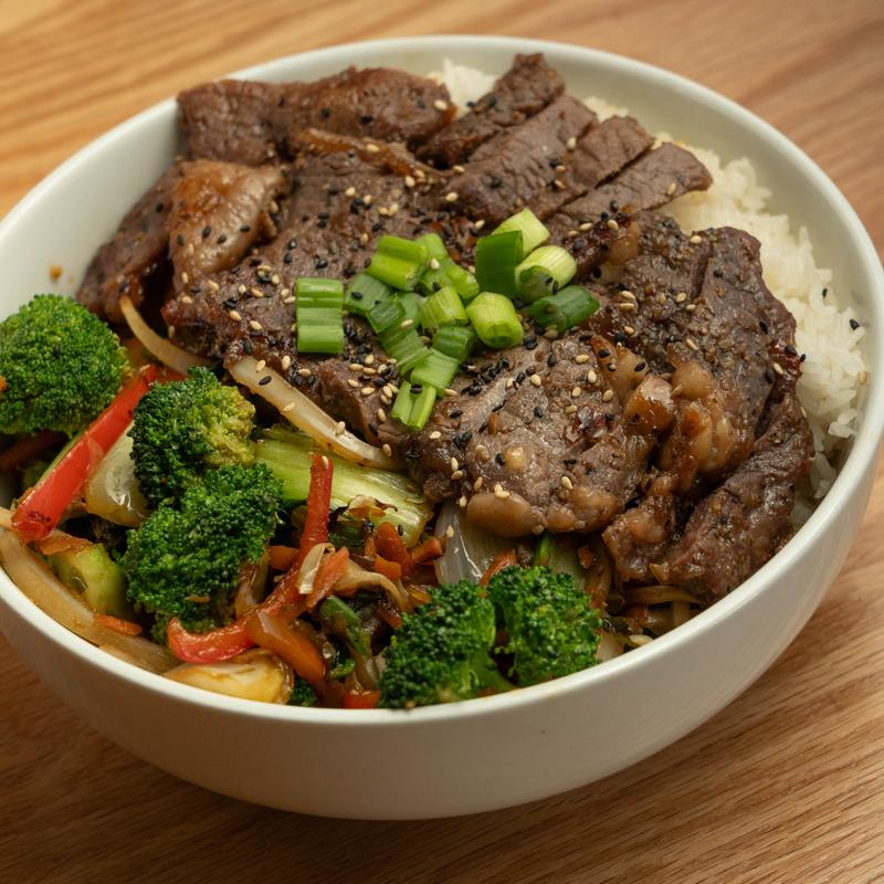 menu item 16 of 29, Grass - Fed Ribeye Fried Rice