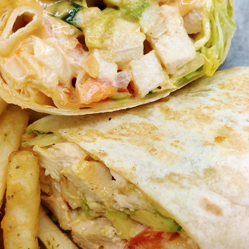 Spicy Avocado Chicken Wrap photo