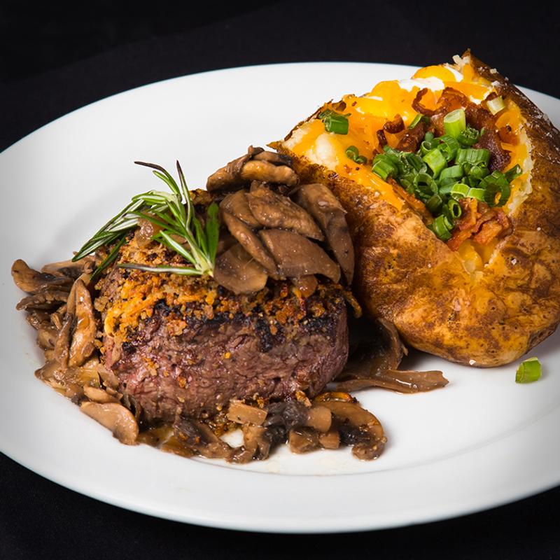 Wild Mushroom Coated Filet photo