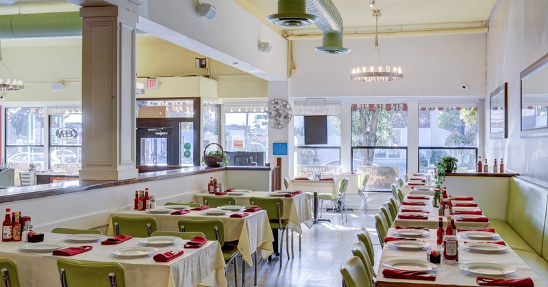 Interior, dining area