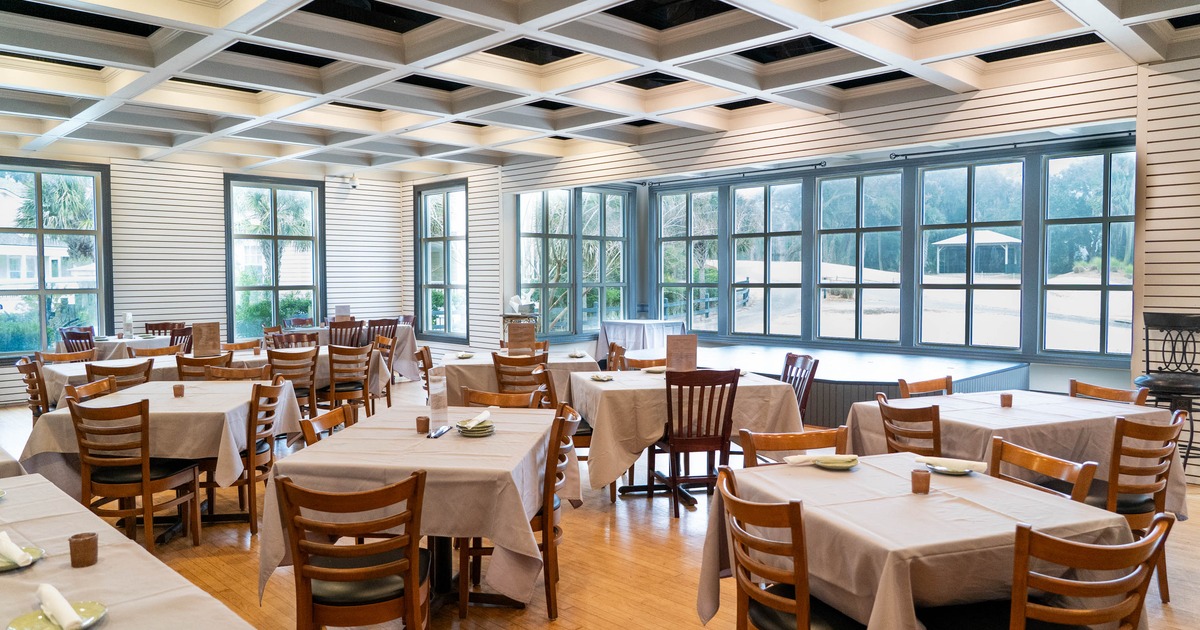 Interior, dining area