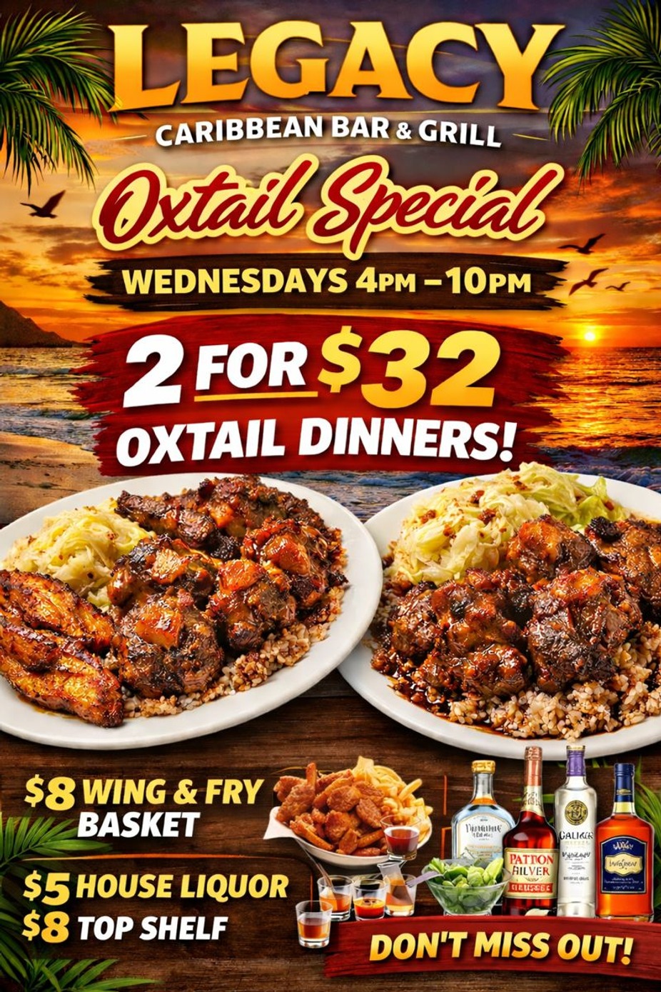 WEDNESDAY OXTAIL & WING BASKET SPECIALS event photo