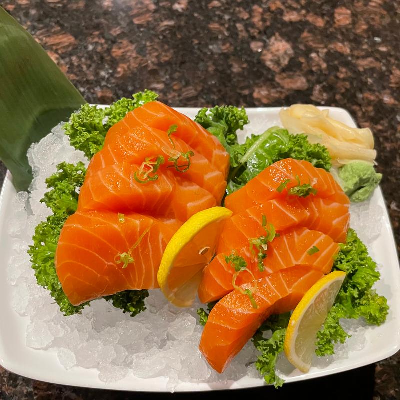 Fresh Salmon Sashimi photo