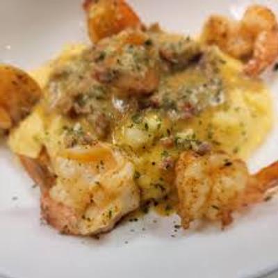 Shrimp and grits.