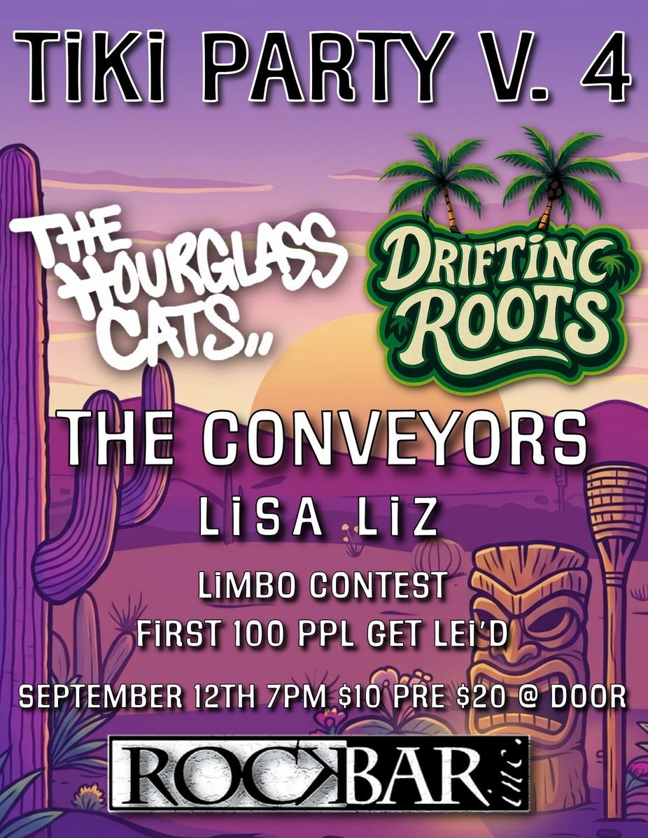 The Hourglass Cats Tiki Party V.4 event photo