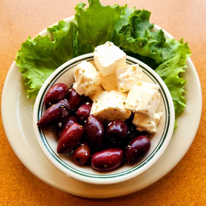 Feta Cheese & Olives (V) photo