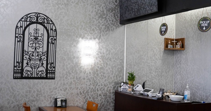 Interior seating area