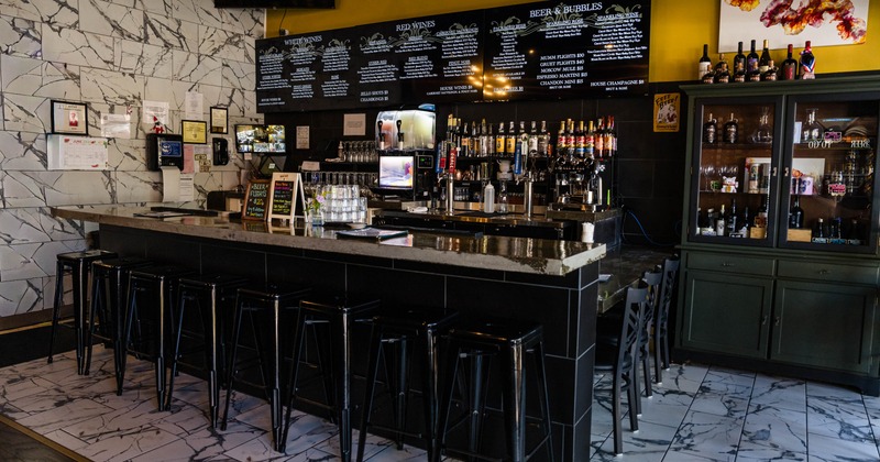 Interior, bar area