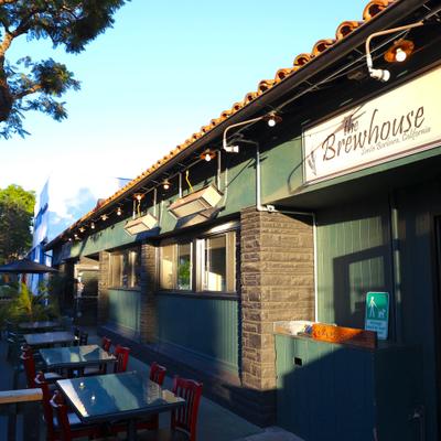 Front of The Brewhouse Resturant.