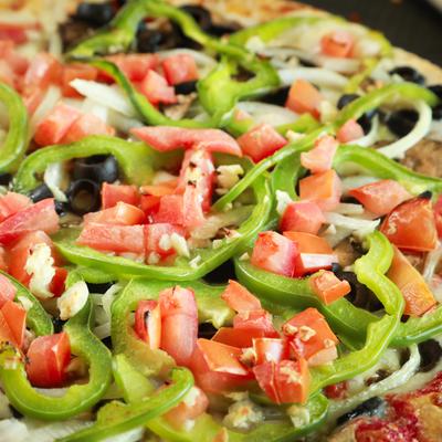 Veggie pizza.