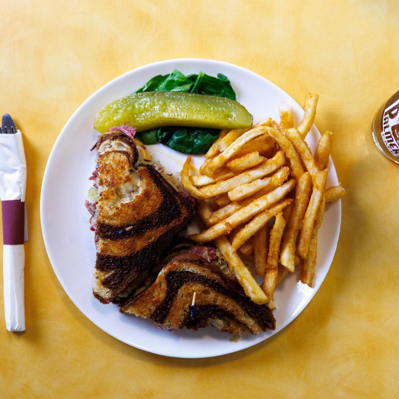 menu item 10 of 10, REUBEN & FRIES