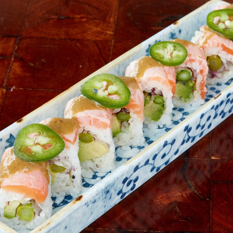 Spicy Seared Salmon Roll* photo
