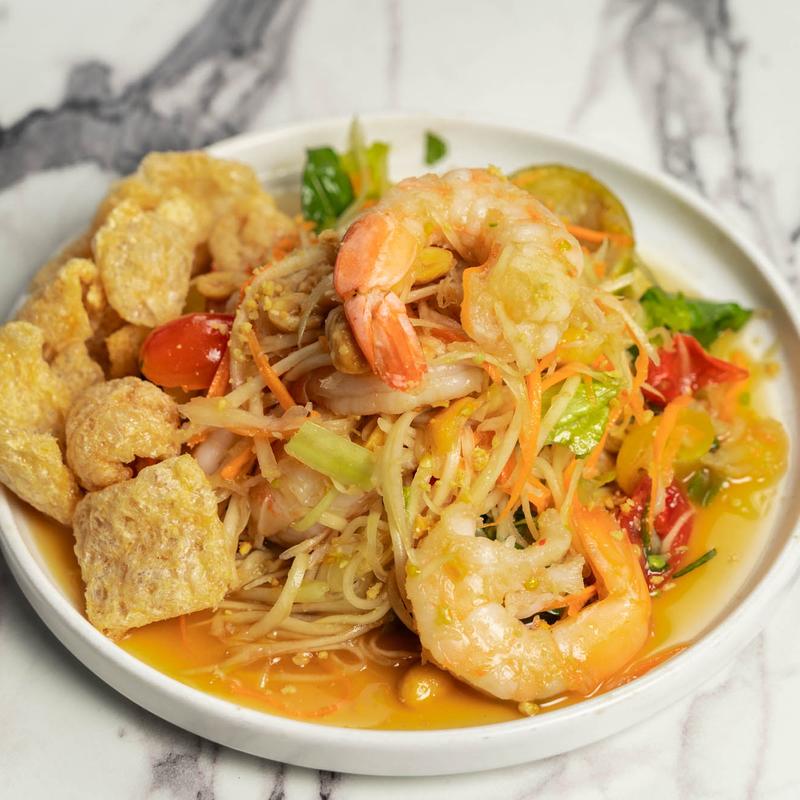 Papaya Salad with Shrimp photo