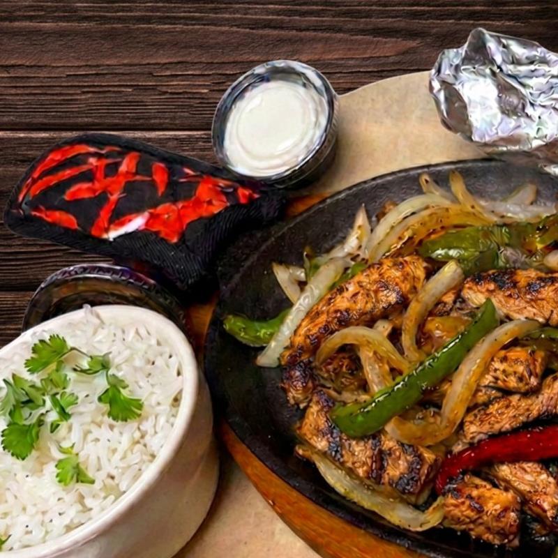 menu item 47 of 51, 1/2-pound Fajitas