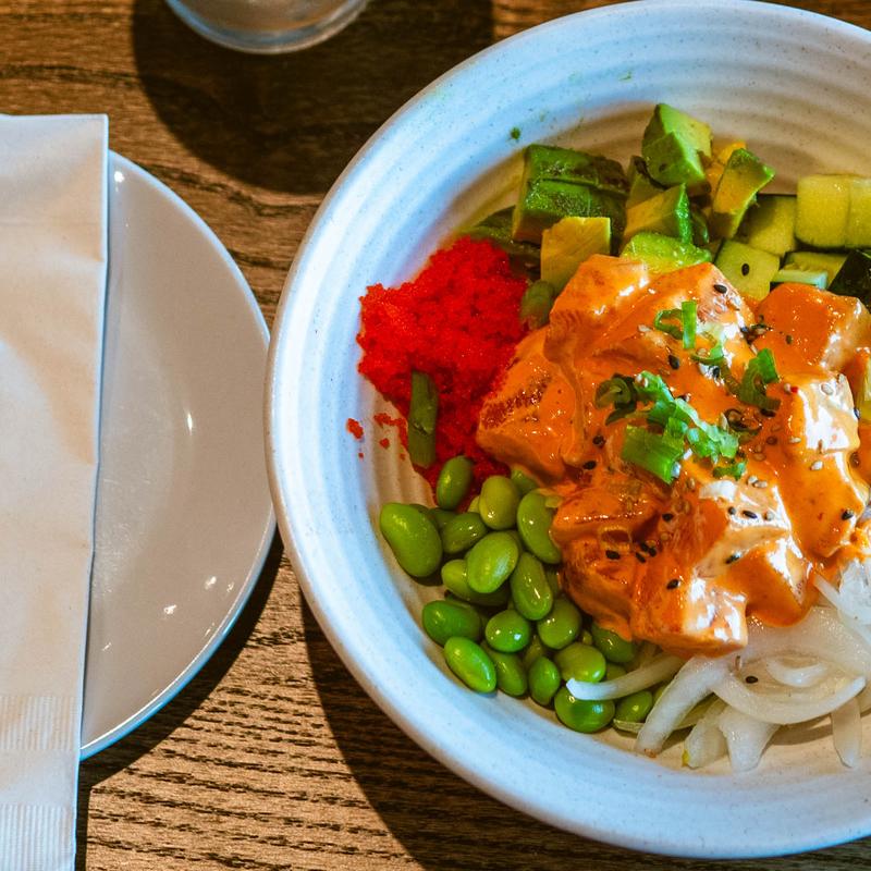 Spicy Salmon Poke Bowl photo