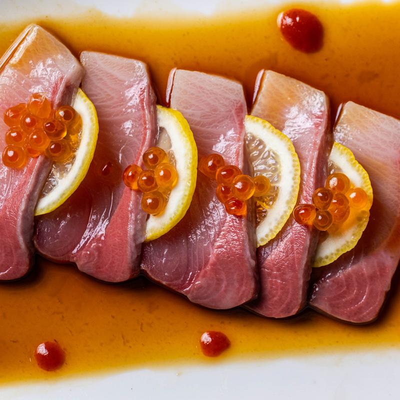 Hamachi Crudo photo