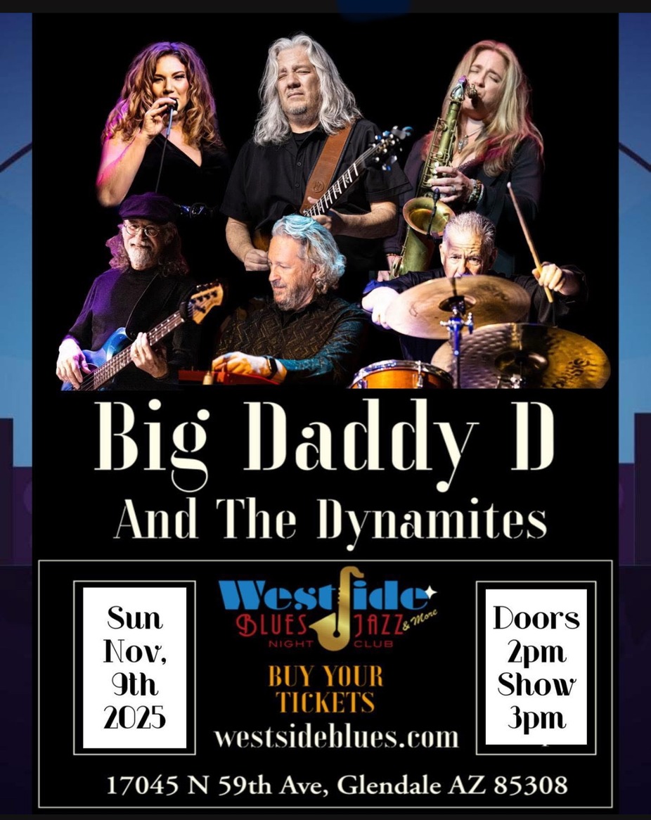 Big Daddy D & the Dynamites feat. Betty Jo Vachon (House-Rockin' Blues) event photo