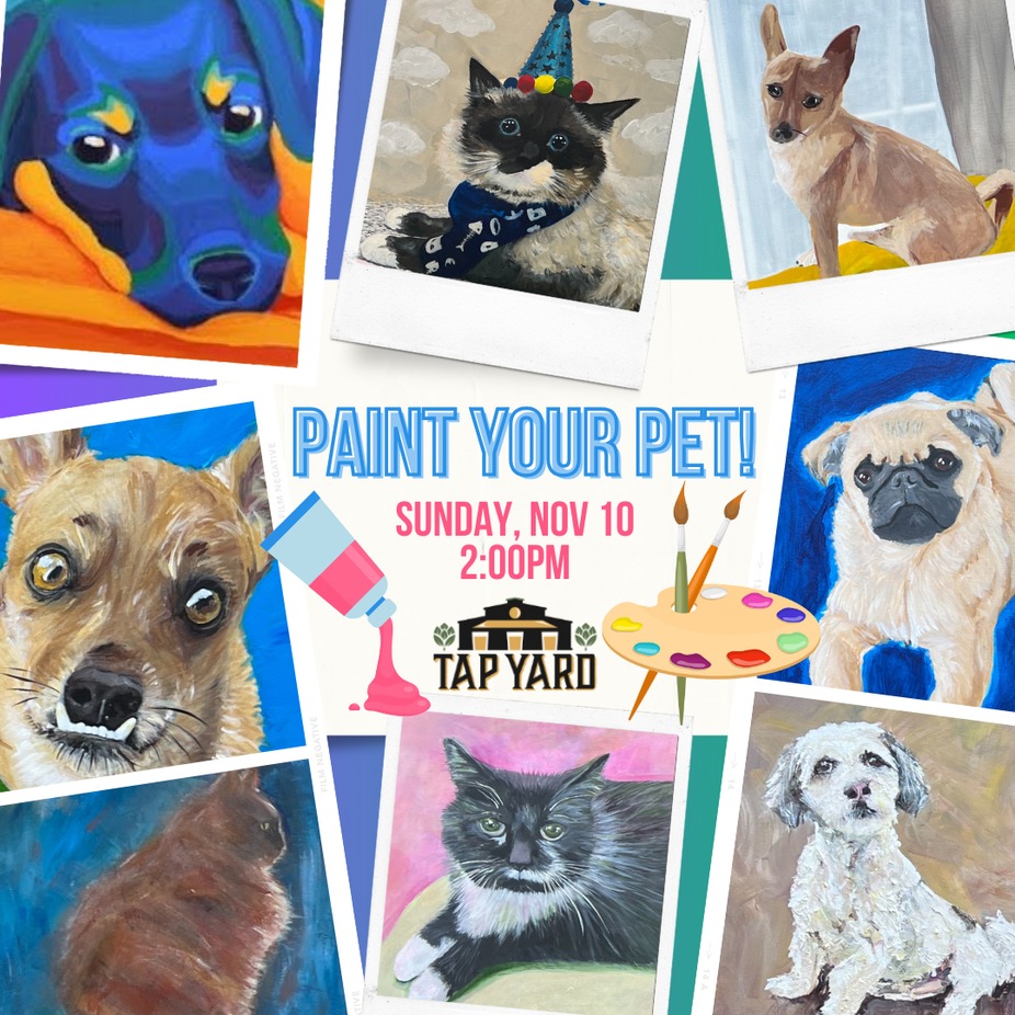 Paint & Sip: Paint Your Pet event photo