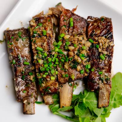Roasted Lamb Ribs.