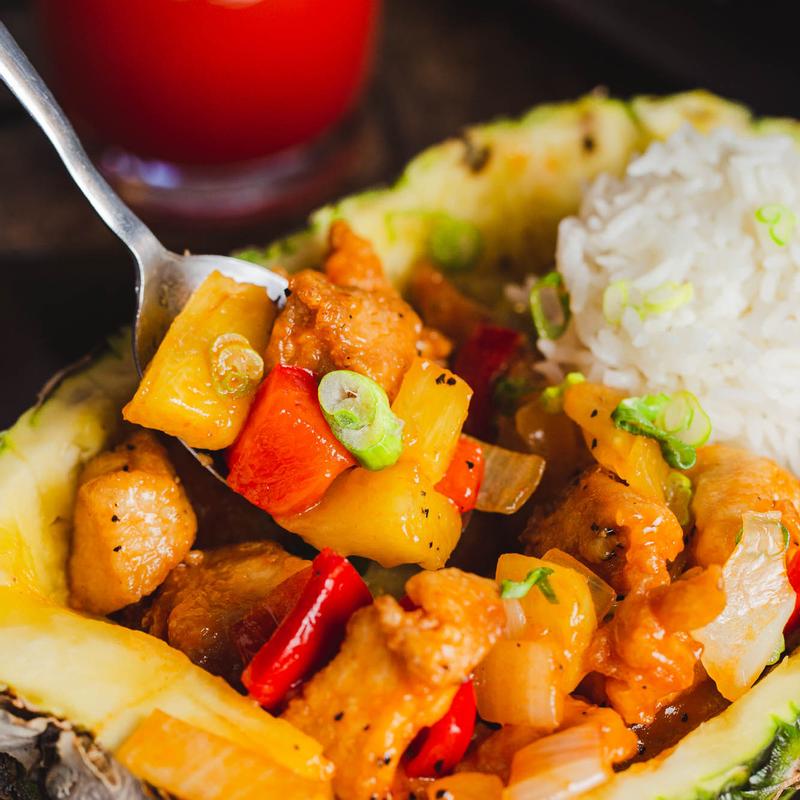 Pineapple Sweet & Sour Chicken Bowl photo