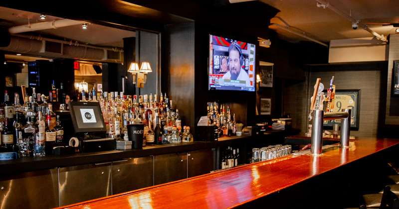 Interior, bar area