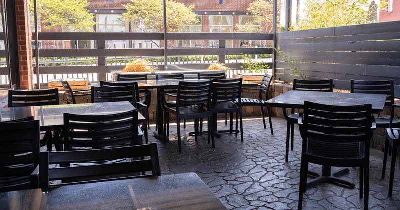 Exterior, patio area