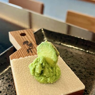 Hon Wasabi (Freshly Grated Wasabi).