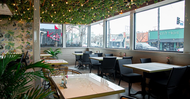 Interior, seating area