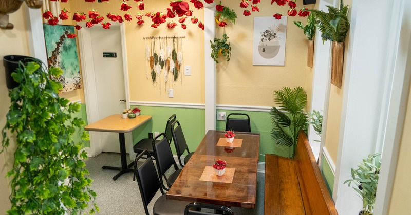 Interior, seating area