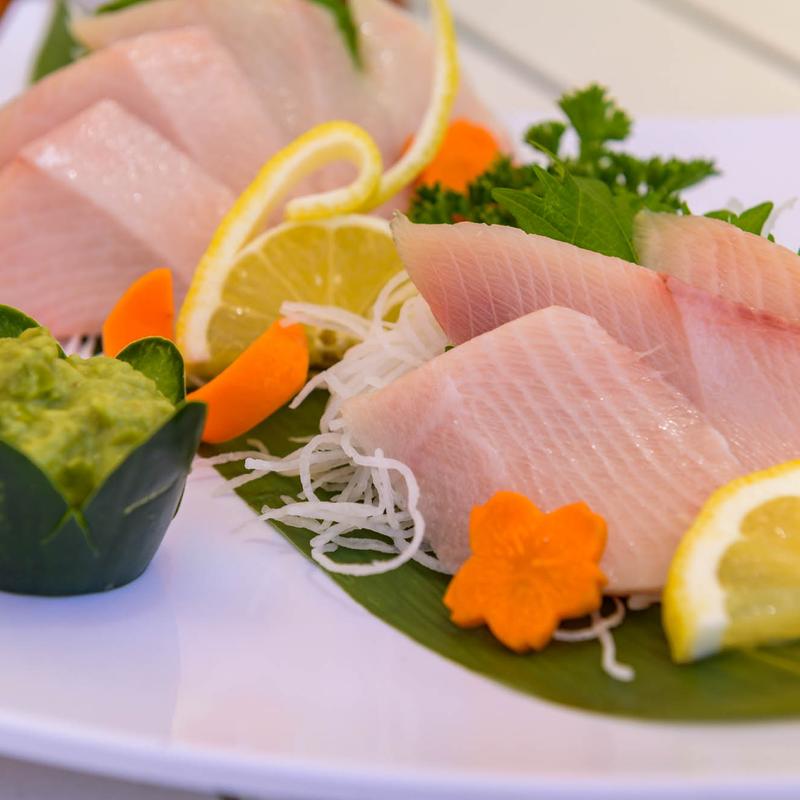 menu item 7 of 10, Yellowtail