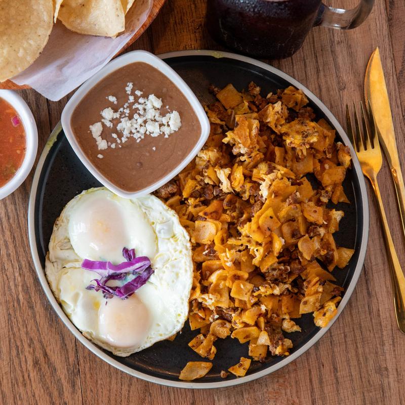 menu item 11 of 16, Chorizo Migas