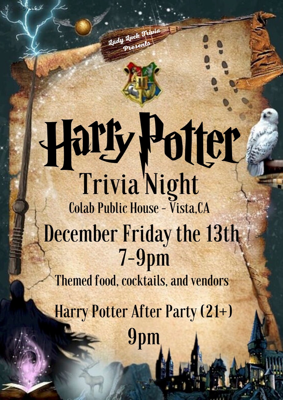 2nd Annual Harry Potter Trivia event photo