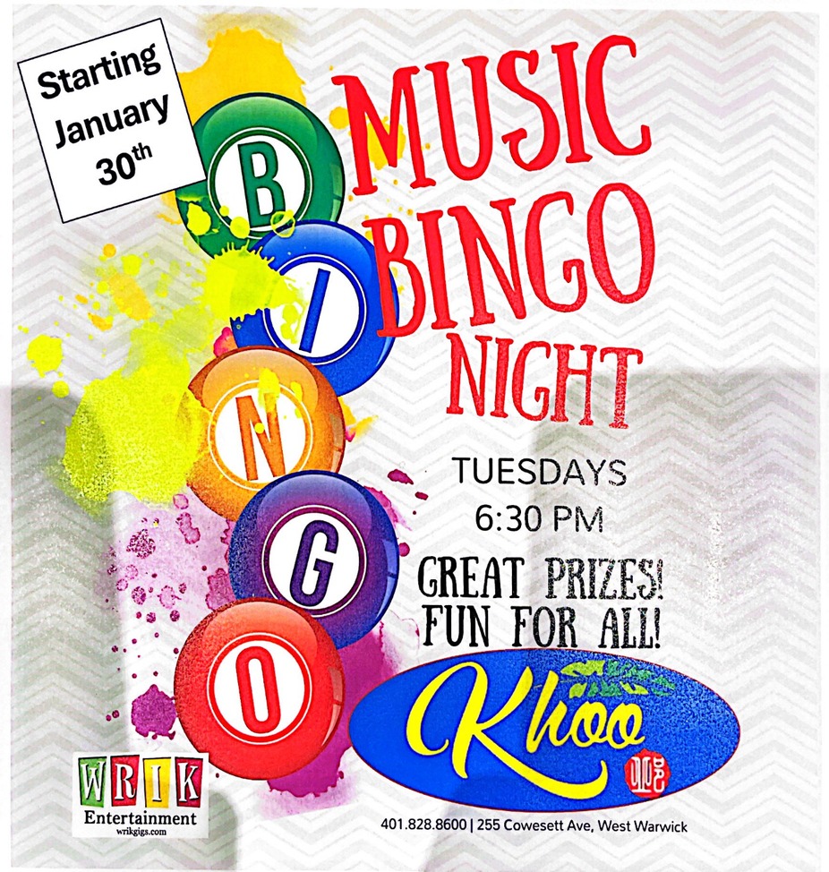 Music Bingo @ KHOO event photo