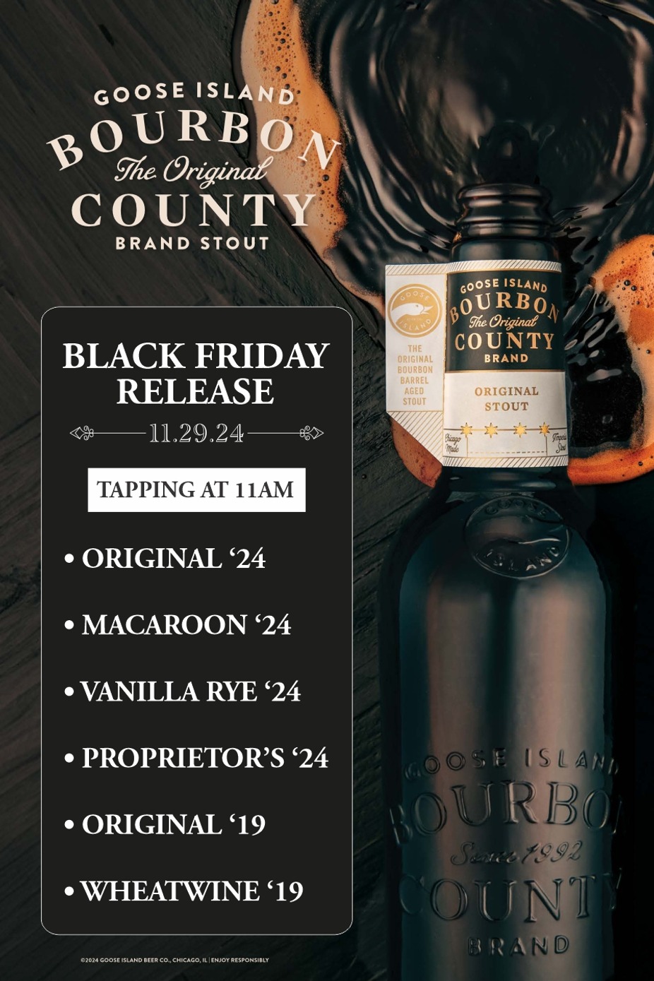 Black Friday Goose Island Bourbon County Tapping! event photo