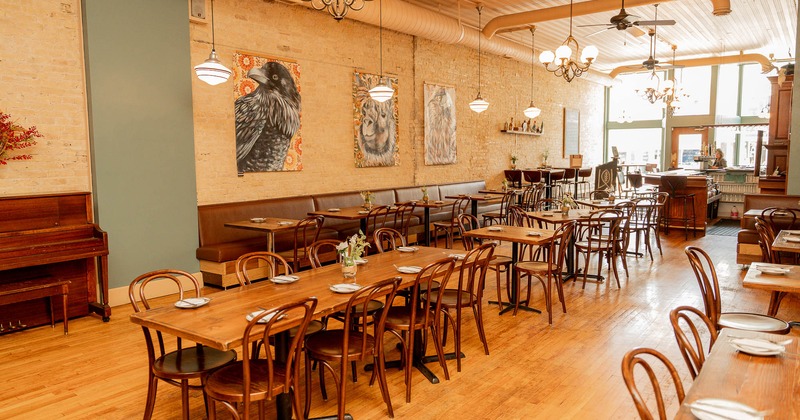 Interior, seating area