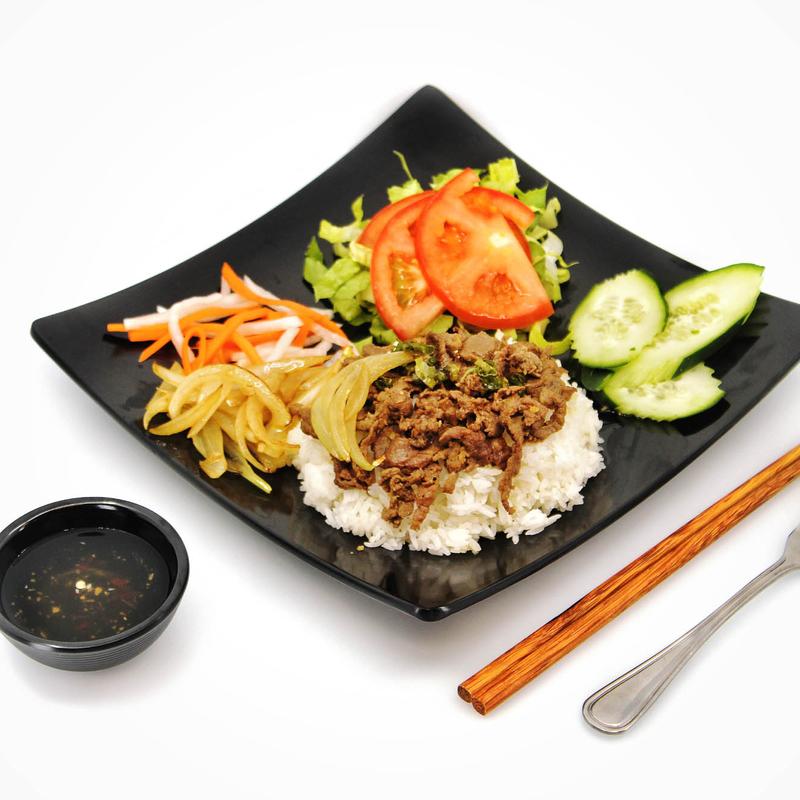 Garlic Rib-Eye Steak photo