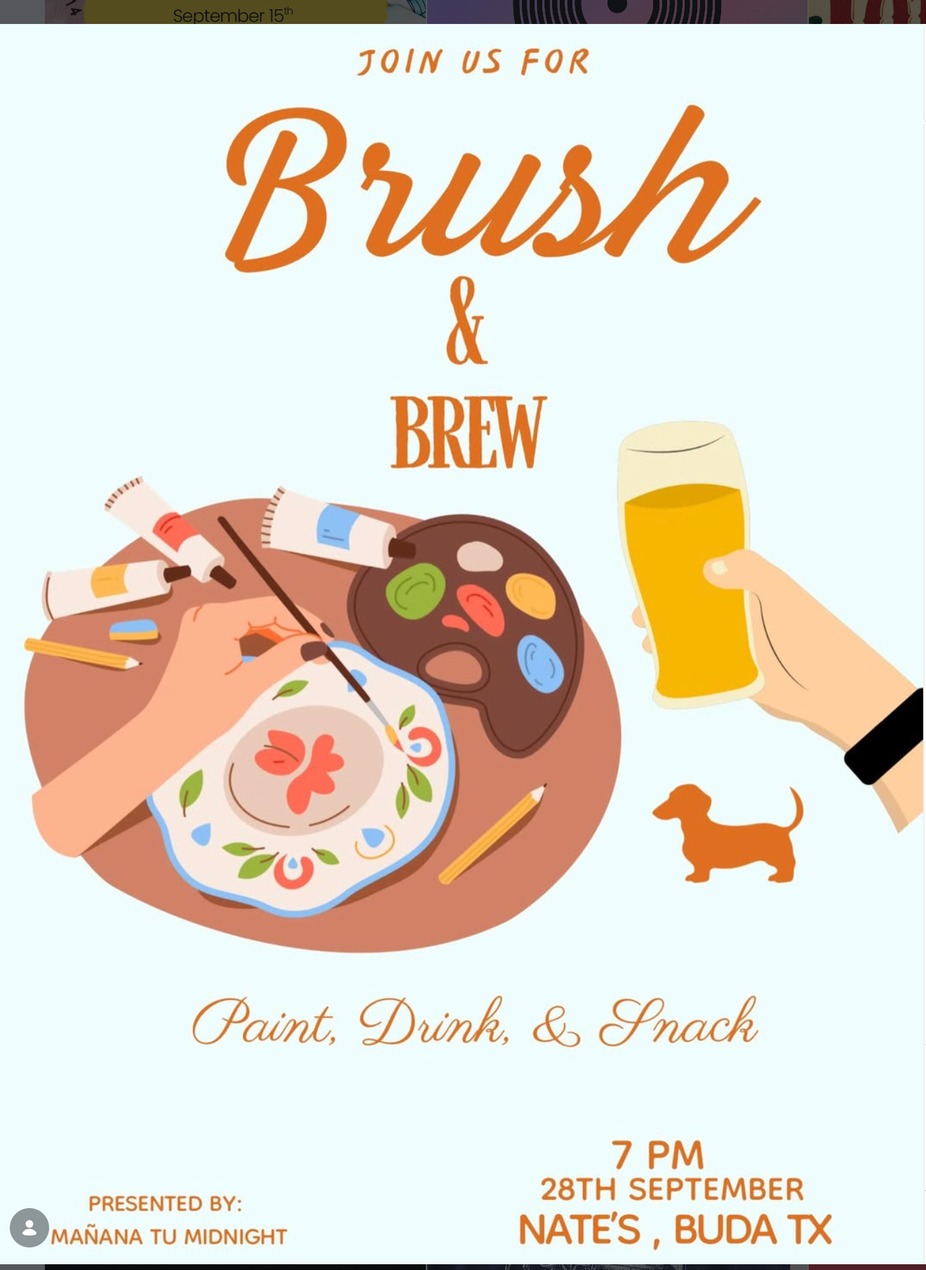 Brush & Brew event photo