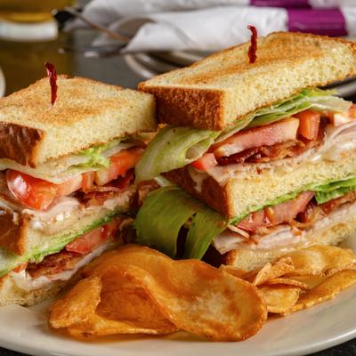 Double Decker Turkey Club.