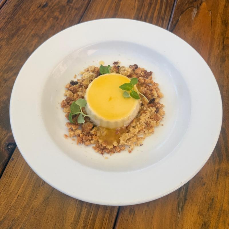 Orange Panna Cotta photo