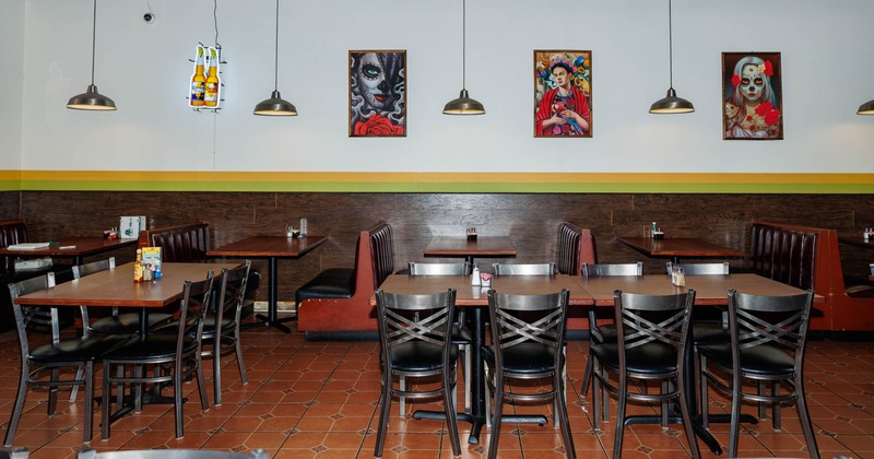 Interior, seating area