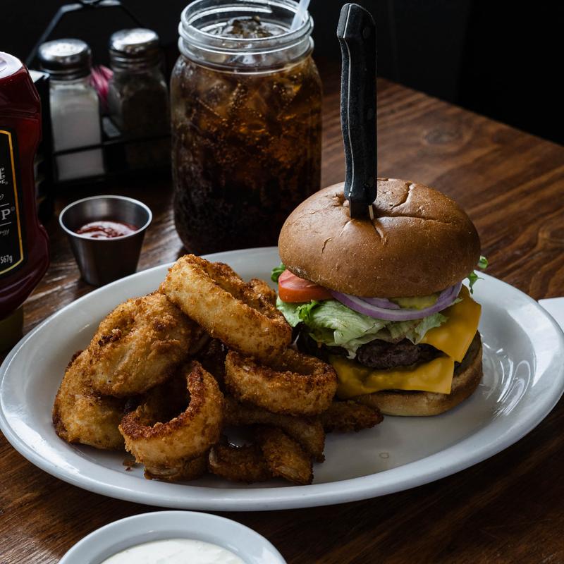 menu item 11 of 15, Double Bacon Cheeseburger