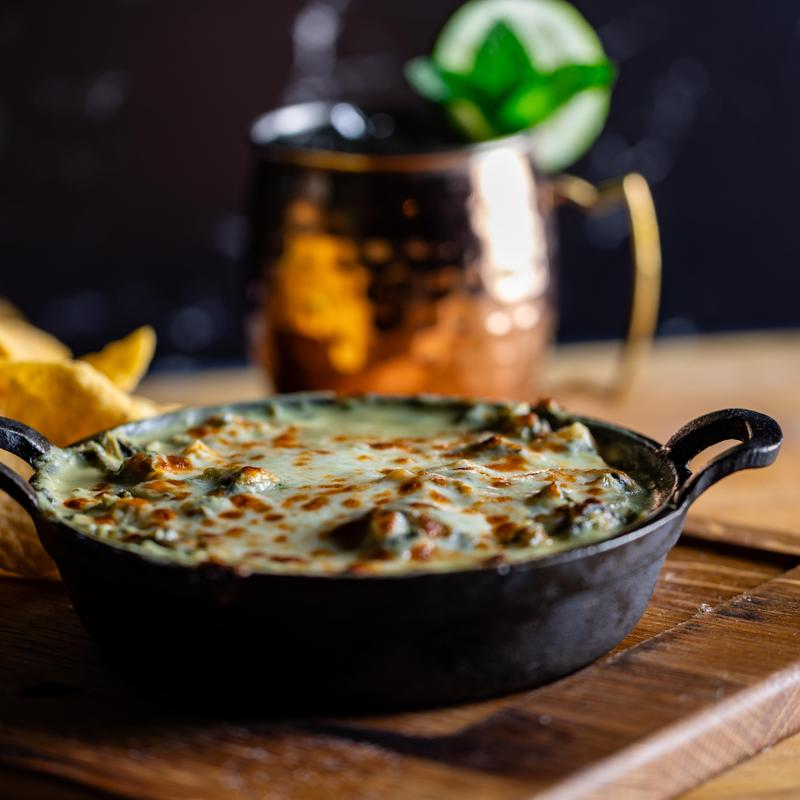 Warm Spinach Artichoke Dip photo