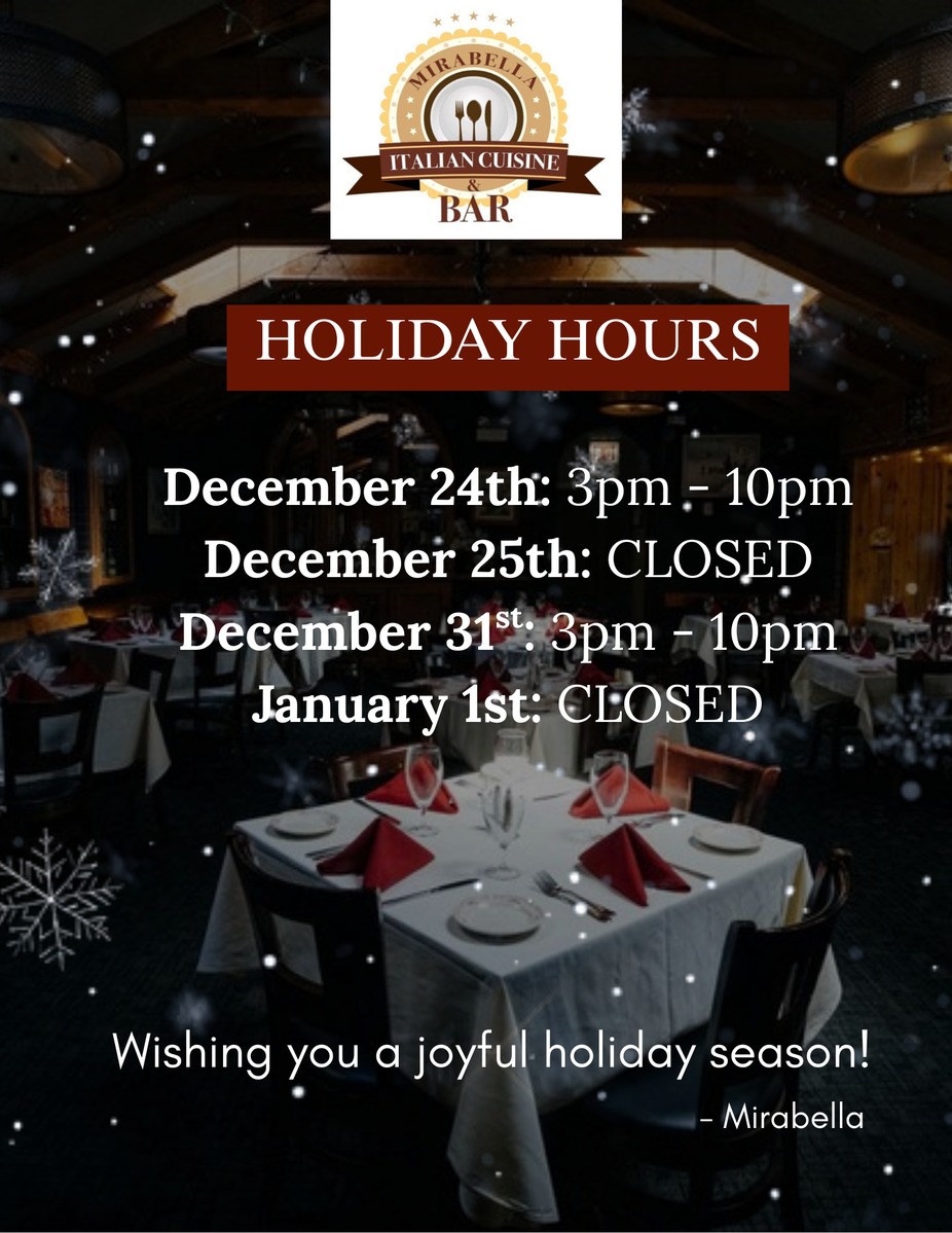 Mirabella’s 9th anniversary