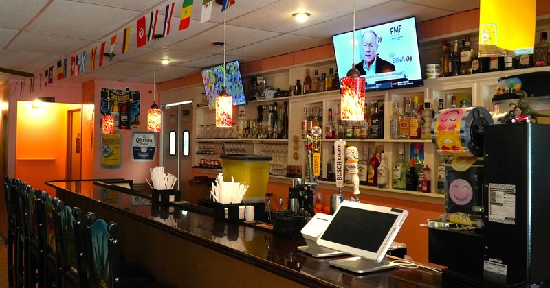 Interior, food counter