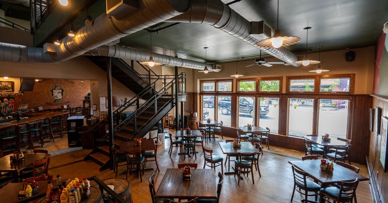 Interior, main dining area