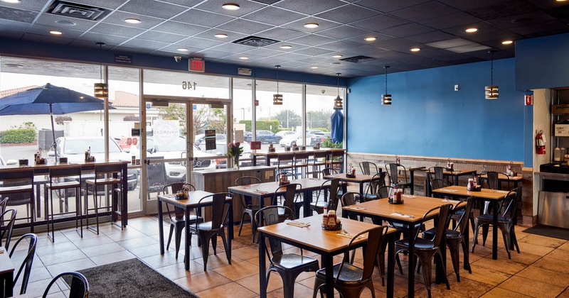 Interior, seating area