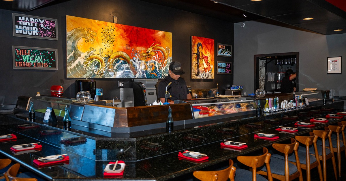 Interior, bar area